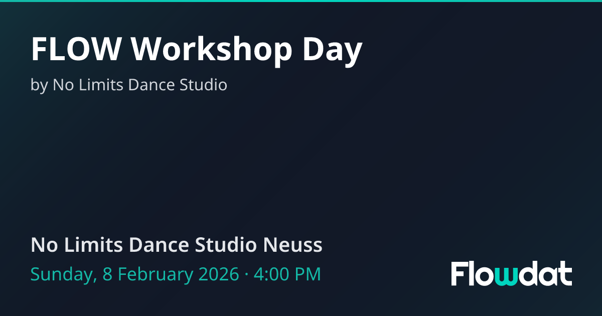 FLOW Workshop Day — Neuss, Germany 2026 | Flowdat
